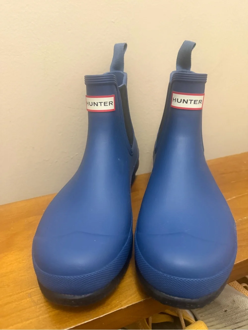 Hunter Blue Chelsea Rain Boot
